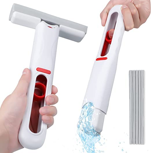 Portable Mini Mop Household Cleaning Sponge Mini Mop,Portable Self-Squeeze Mini Mop for Cleaning Bathroom Kitchens Desktop Glass Portable Mini Mop Household Cleaning Sponge Mini Mop,Portable Self-Squeeze Mini Mop for Cleaning Bathroom Kitchens Desktop Glass